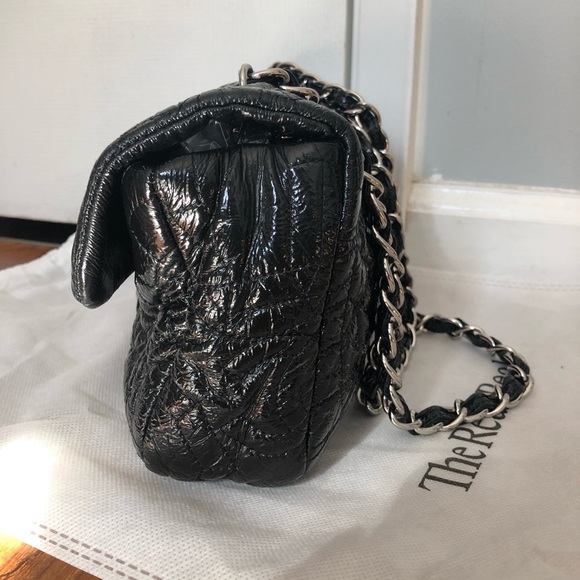 VERY RARE Chanel Mini rectangle Graphic Edge Flap - Picture 2 of 6